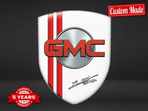 GMC Heckscheibensticker Limitiert Stilvoll Robust
